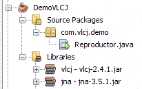 تشغيل ملفات الفيديوا المختلفة فى تطبيقات الجافا باستخدام المكتبة VLCJ Vlcj_mp4