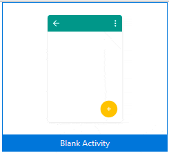 blank activity