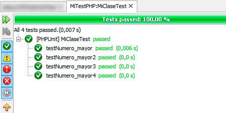 PHPUnit test example