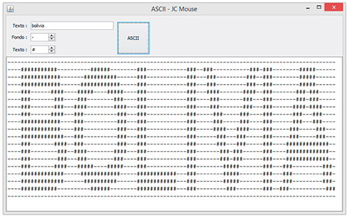 Generador de Texto ASCII .:. Solo jc-Mouse.net