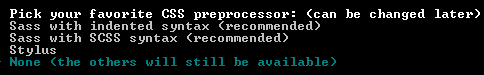 css preprocessor sass