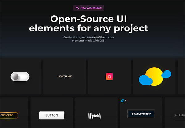 Open Source Elementos UI